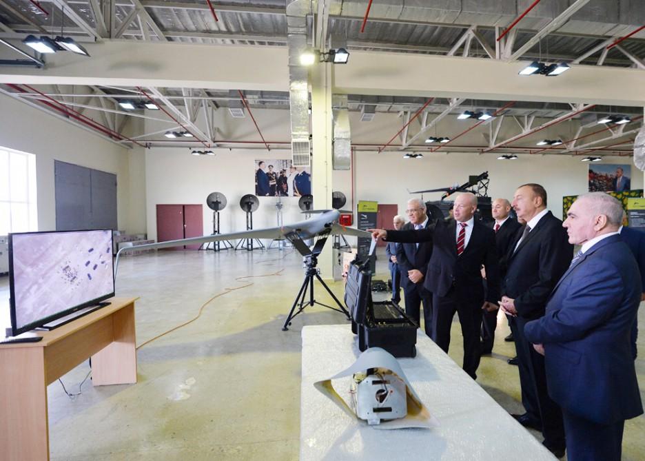 Ilham Aliyev attends Zarba UAVs presentation (PHOTO)