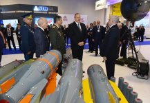 Ilham Aliyev views ADEX 2016 exhibition  (PHOTO)