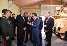 Ilham Aliyev views ADEX 2016 exhibition  (PHOTO)