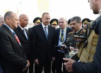 Ilham Aliyev views ADEX 2016 exhibition  (PHOTO)