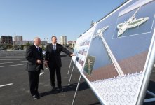 Ilham Aliyev opens Sumgayit Seaside Boulevard (PHOTOS)