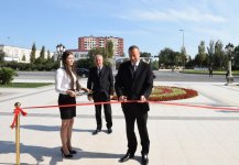 Ilham Aliyev inaugurates Children's Arts School in Sumgayit (PHOTO)