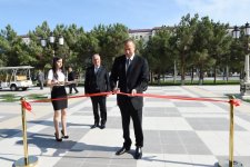 Ilham Aliyev opens Chess School in Sumgayit (PHOTOS)