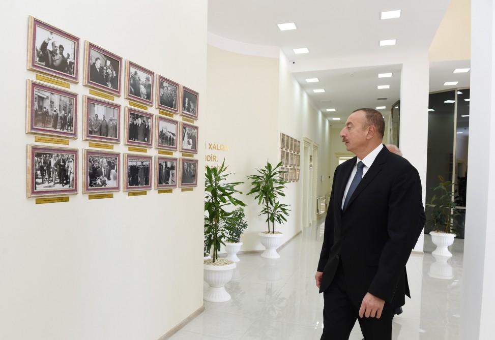 Ilham Aliyev inaugurates Children's Arts School in Sumgayit (PHOTO)