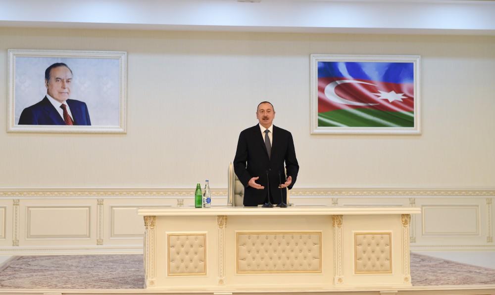 Ilham Aliyev opens Heydar Aliyev Center in Sumgayit (PHOTOS)