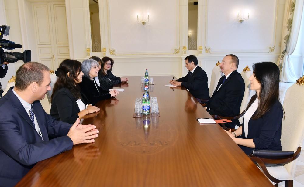 Ilham Aliyev receives delegation led by Bulgarian VP (PHOTO)
