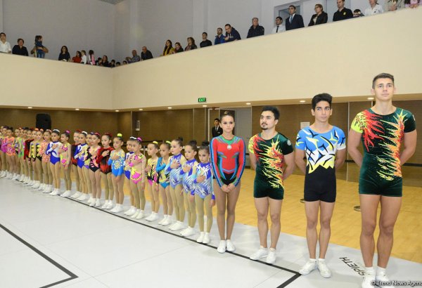 Aerobic gymnastics championship underway in Baku (PHOTO)