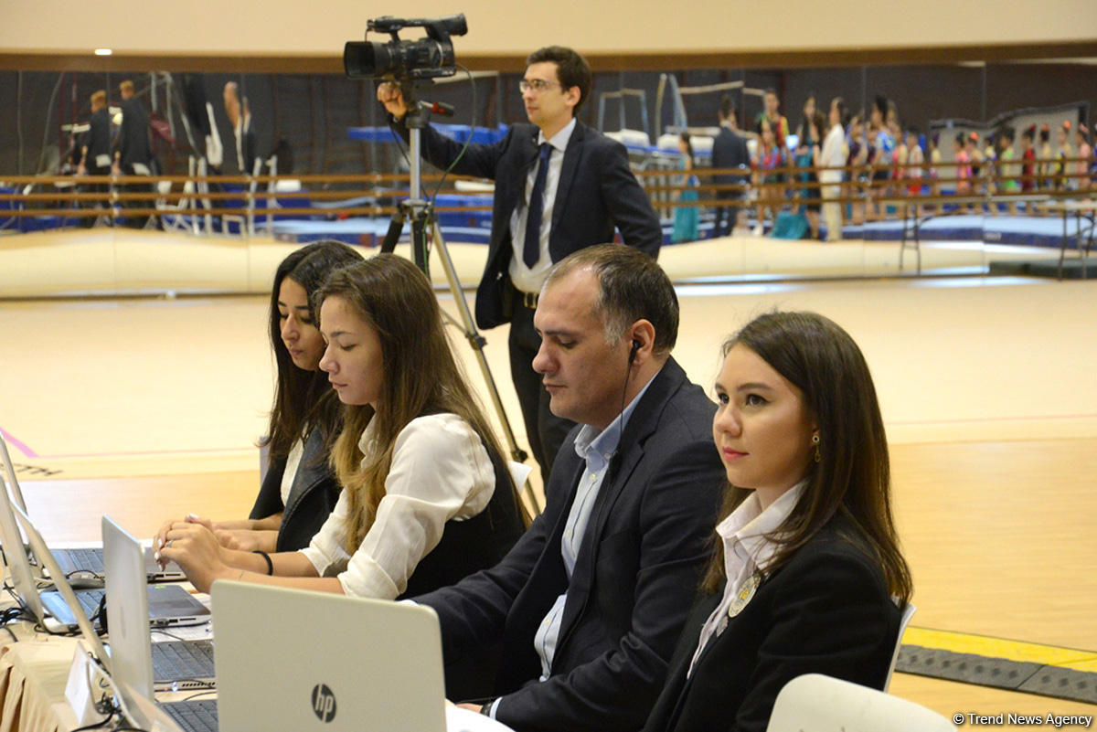 Aerobic gymnastics championship underway in Baku (PHOTO)