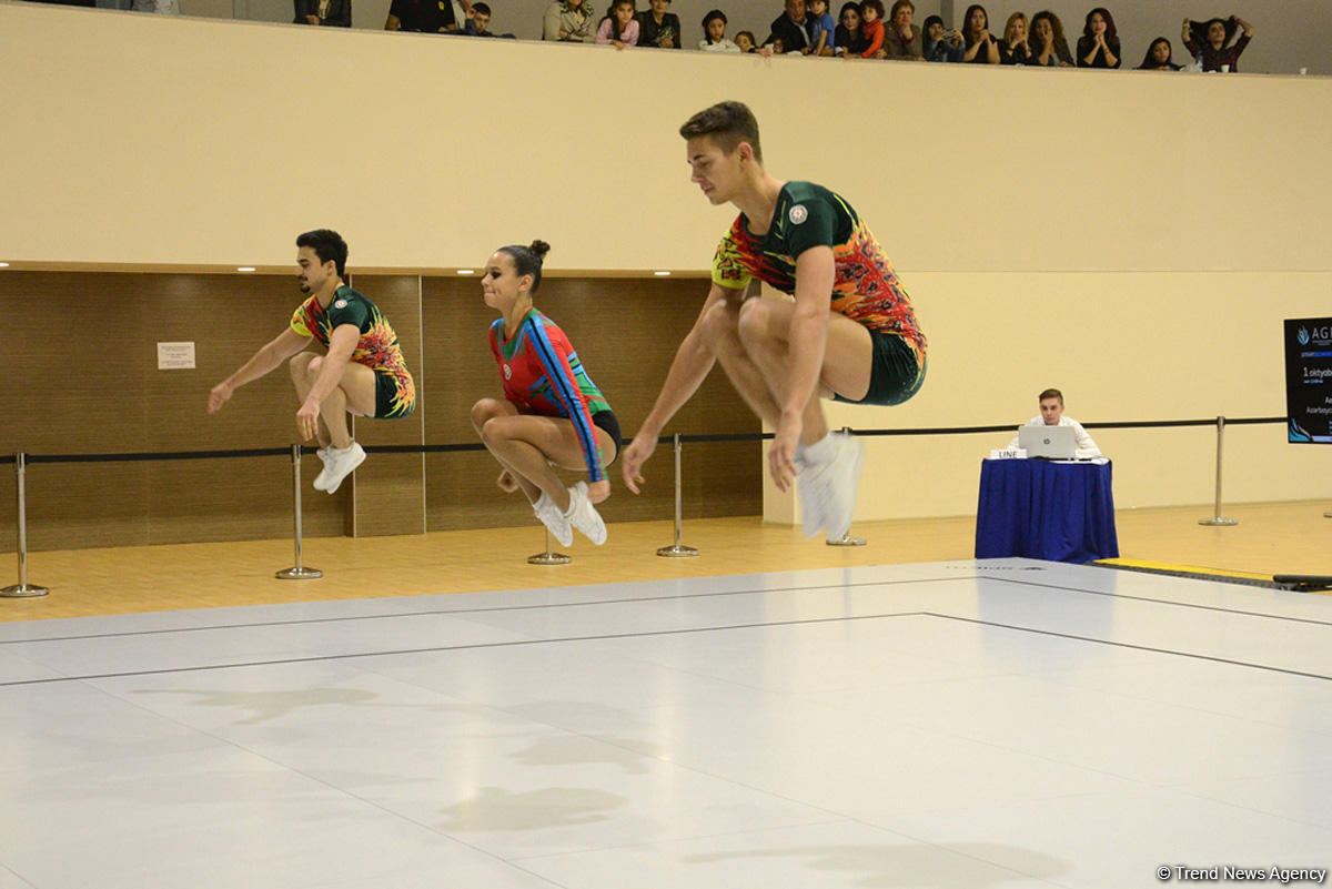 Aerobic gymnastics championship underway in Baku (PHOTO)