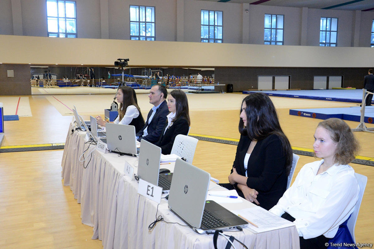 Aerobic gymnastics championship underway in Baku (PHOTO)