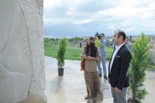 Leyla Aliyeva attends closing of 1st Int’l Sculpture Symposium