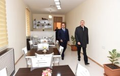 Ilham Aliyev views Aghstafa Cultural Center after renovation (PHOTO)