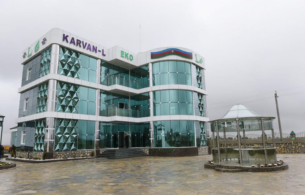 Ilham Aliyev inaugurates enterprises, boiler house in industrial park in Aghstafa (PHOTO)