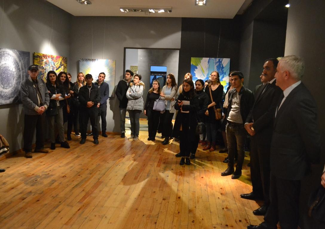 Solo exhibition of Lithuanian artist opens in Baku (PHOTOS)