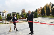President Aliyev inaugurates Flag Museum in Beylagan
