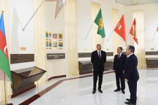 President Aliyev inaugurates Flag Museum in Beylagan