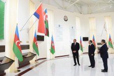 President Aliyev inaugurates Flag Museum in Beylagan