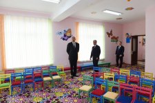 Ilham Aliyev attends opening of orphanage-kindergarten in Beylagan