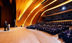 Ilham Aliyev taking part in 5th News Agencies World Congress (PHOTO)