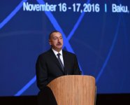 Ilham Aliyev taking part in 5th News Agencies World Congress (PHOTO)