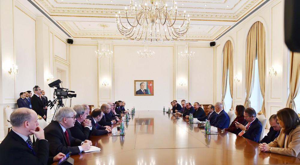 Ilham Aliyev: Some cases related to journalists shouldn’t be taken out of context (PHOTO)