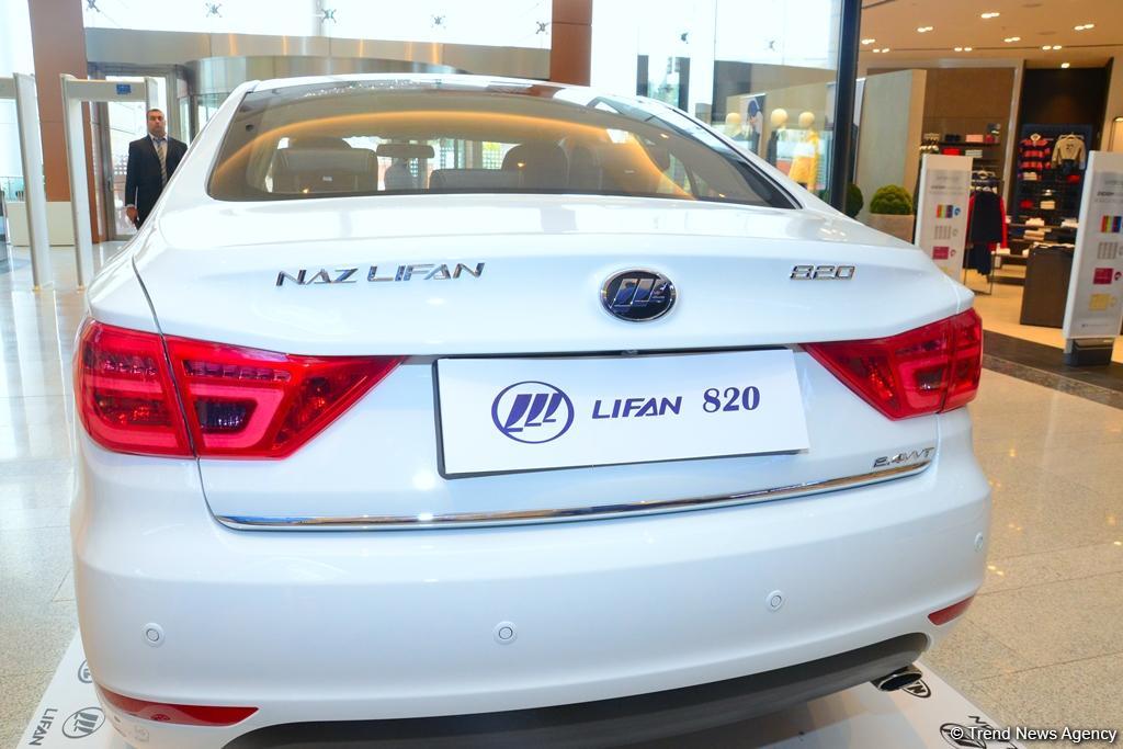 New NAZ Lifan 820 model presented in Baku (PHOTO)