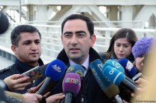 Baku port construction 1st stage to end until late 2017 (PHOTO)