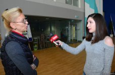 Gymnastics coach: Training conditions in Baku fantastic (PHOTO)