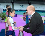 Baku hosts award ceremony of 23rd gymnastics championship  (PHOTO)