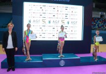 Baku hosts award ceremony of 23rd gymnastics championship  (PHOTO)