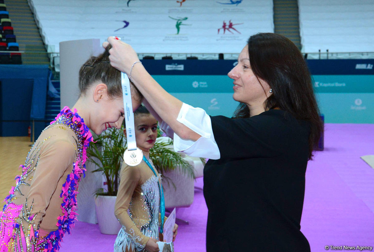 Baku hosts award ceremony of 23rd gymnastics championship  (PHOTO)