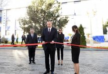 Ilham Aliyev with spouse inaugurate Chess School in Tartar (PHOTO)