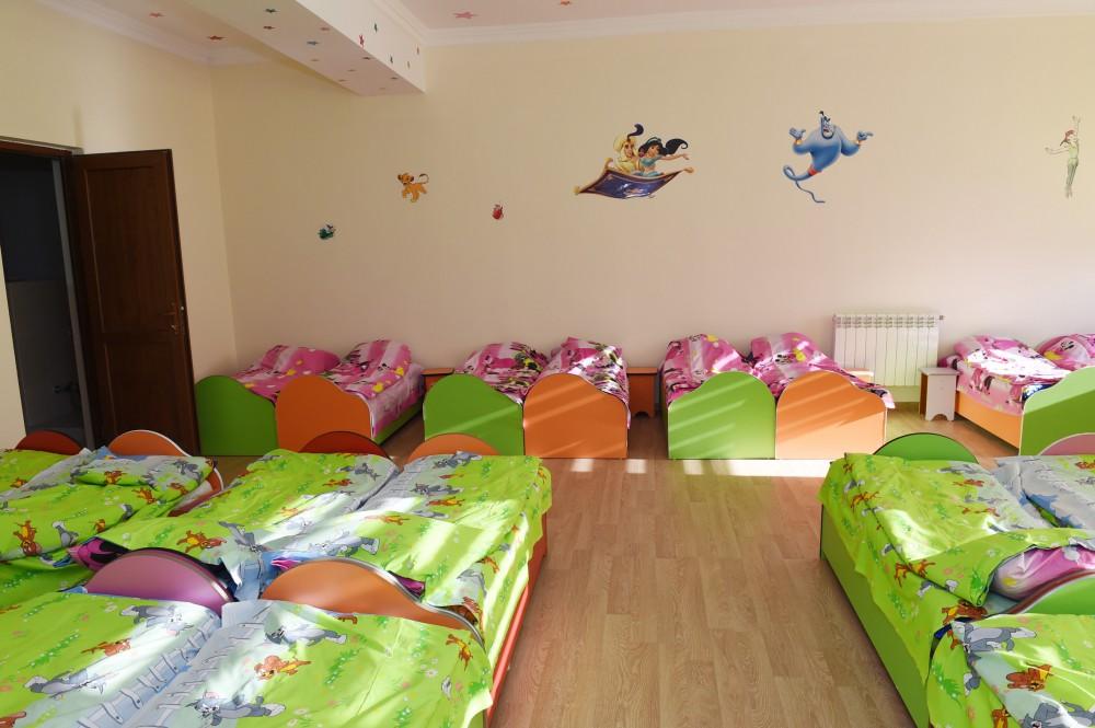 President Ilham Aliyev attends opening of orphanage-kindergarten in Tartar (PHOTO)
