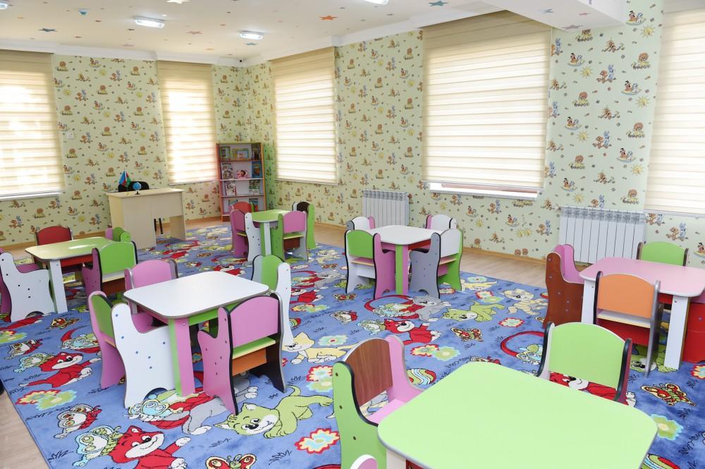 President Ilham Aliyev attends opening of orphanage-kindergarten in Tartar (PHOTO)