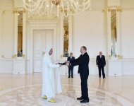 Ilham Aliyev gets credentials of incoming ambassadors (PHOTO)