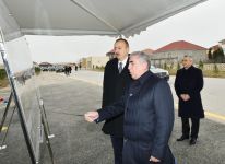 Ilham Aliyev opens renovated highway section in Surakhani (PHOTO)