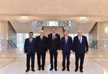 Ilham Aliyev awarded for special merits in TurkPA development (PHOTO) (UPDATE)