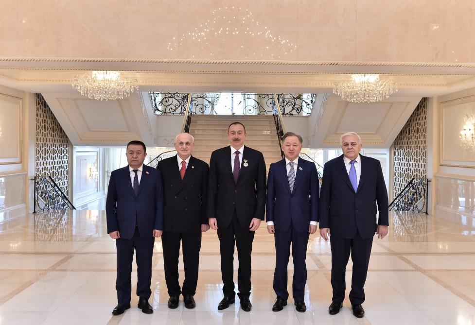 Ilham Aliyev awarded for special merits in TurkPA development (PHOTO) (UPDATE)
