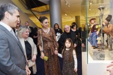 Leyla Aliyeva views Art Doll exhibition (PHOTO)