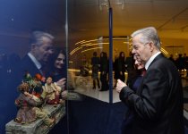 Leyla Aliyeva views Art Doll exhibition (PHOTO)