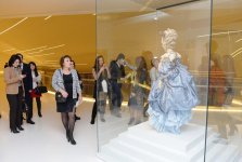 Leyla Aliyeva views Art Doll exhibition (PHOTO)