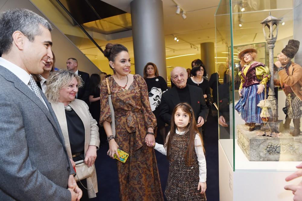 Leyla Aliyeva views Art Doll exhibition (PHOTO)
