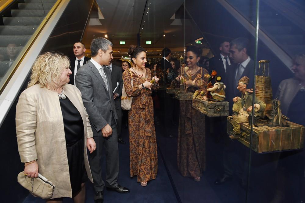 Leyla Aliyeva views Art Doll exhibition (PHOTO)
