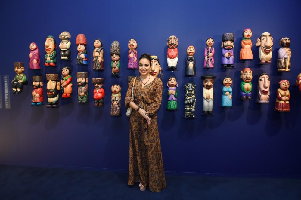 Leyla Aliyeva views Art Doll exhibition (PHOTO)