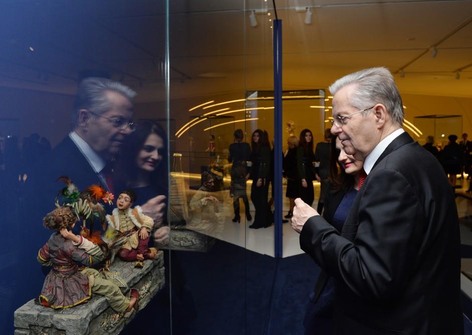 Leyla Aliyeva views Art Doll exhibition (PHOTO)