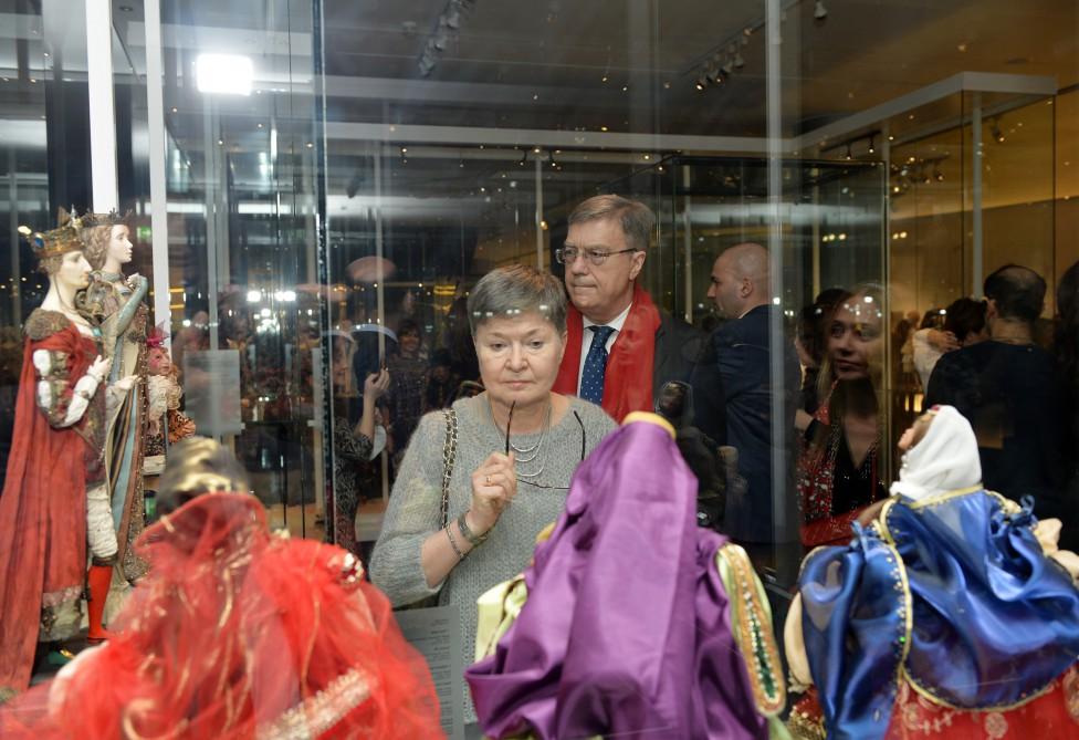Leyla Aliyeva views Art Doll exhibition (PHOTO)