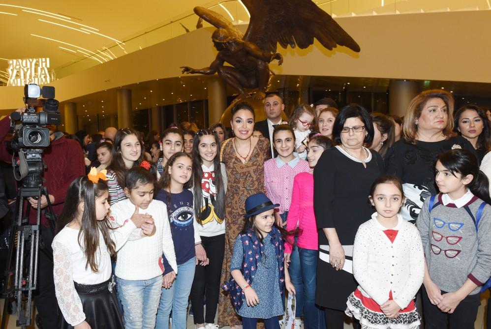 Leyla Aliyeva views Art Doll exhibition (PHOTO)