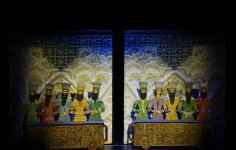 Mehriban Aliyeva watches mugham opera at Marionette Theatre (PHOTO)