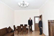 Ilham Aliyev attends opening of residential building for officers, ensigns in Nakhchivan (PHOTO)