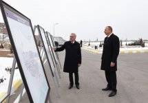 Ilham Aliyev attends ceremony to launch drinking water supply, sewage systems in Julfa (PHOTO)